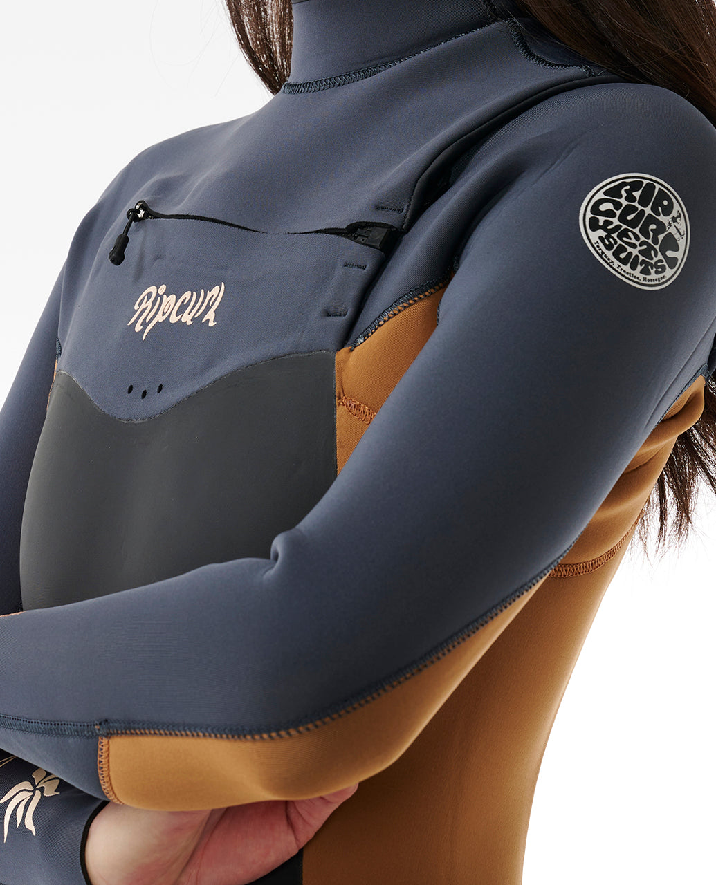 Womens Dawn Patrol 3/2 Chest Zip Steamer Wetsuit