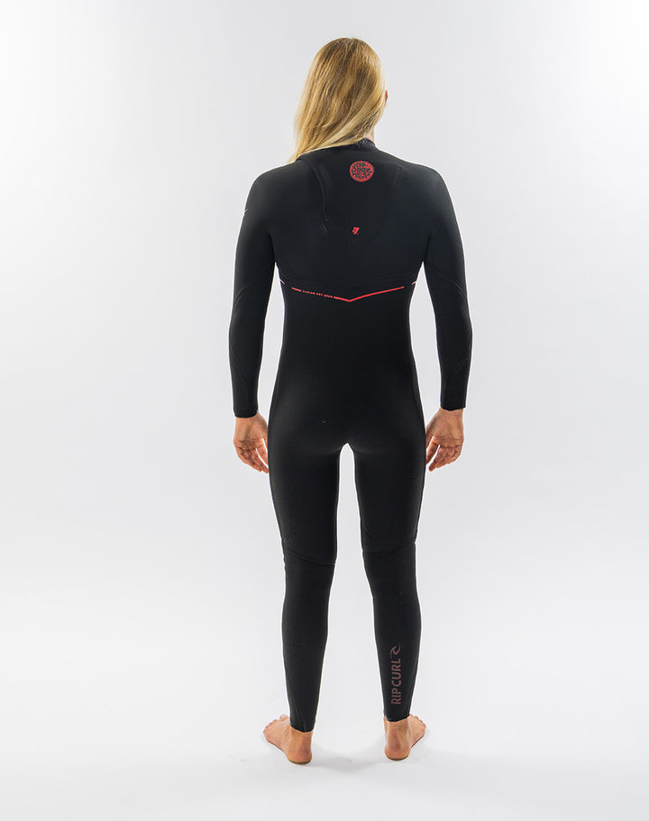 Womens Flashbomb Fusion 3/2 Steamer Wetsuit - Black