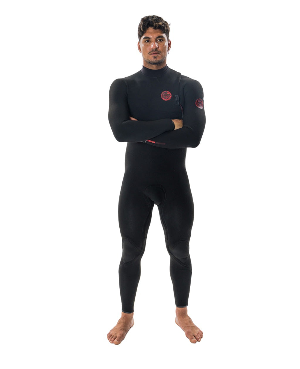 Flashbomb Fusion 4/3 Zip Free Dry Seam Steamer Wetsuit - Black