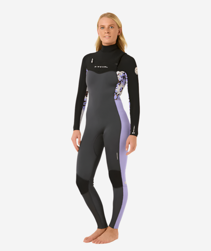 Womens Dawn Patrol 3/2 Chest Zip Steamer Wetsuit