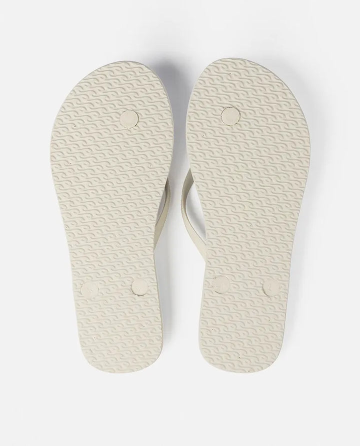 Holiday Tropics Bloom Open Toe Thongs - Mid Blue