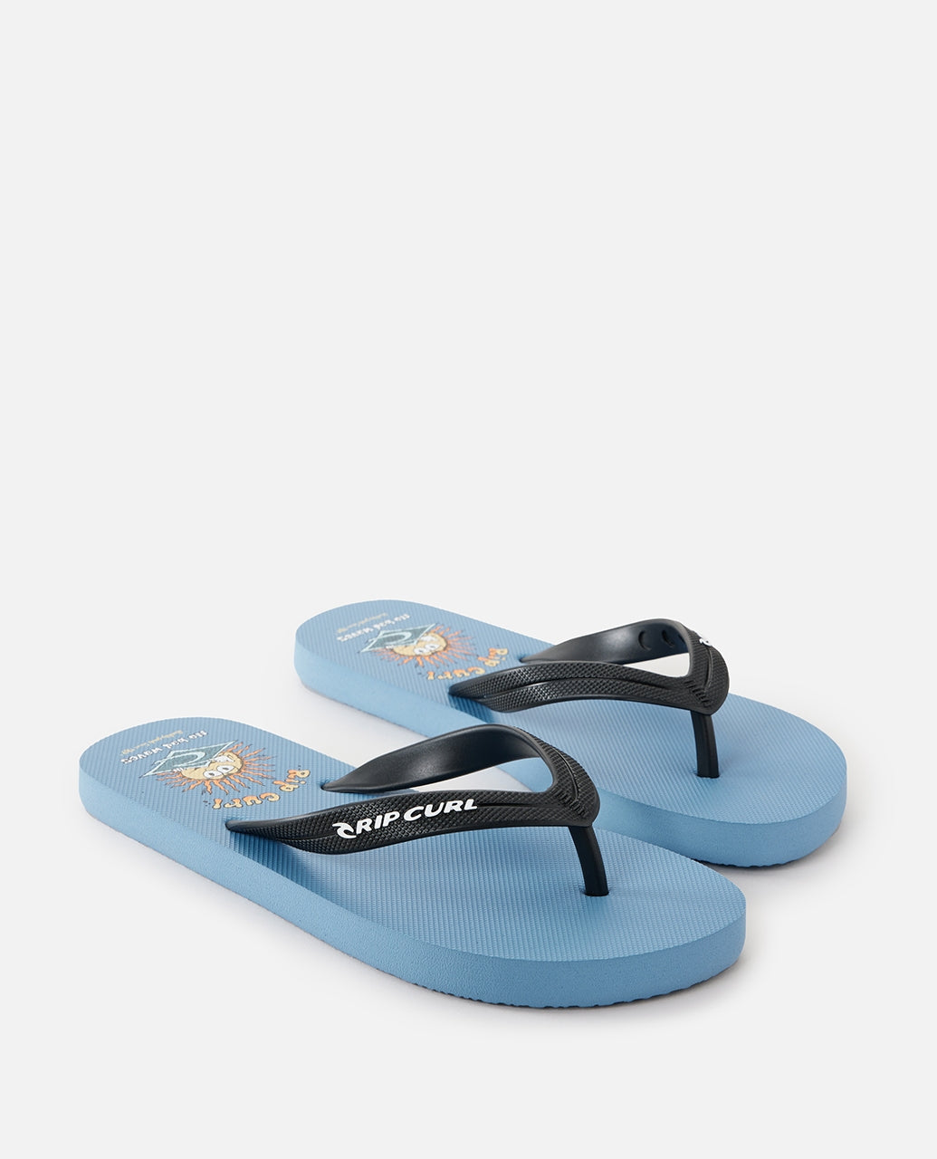 Rip Curl Boys Wetty Fade Bloom Open Toe Kids Thongs – Long Reef