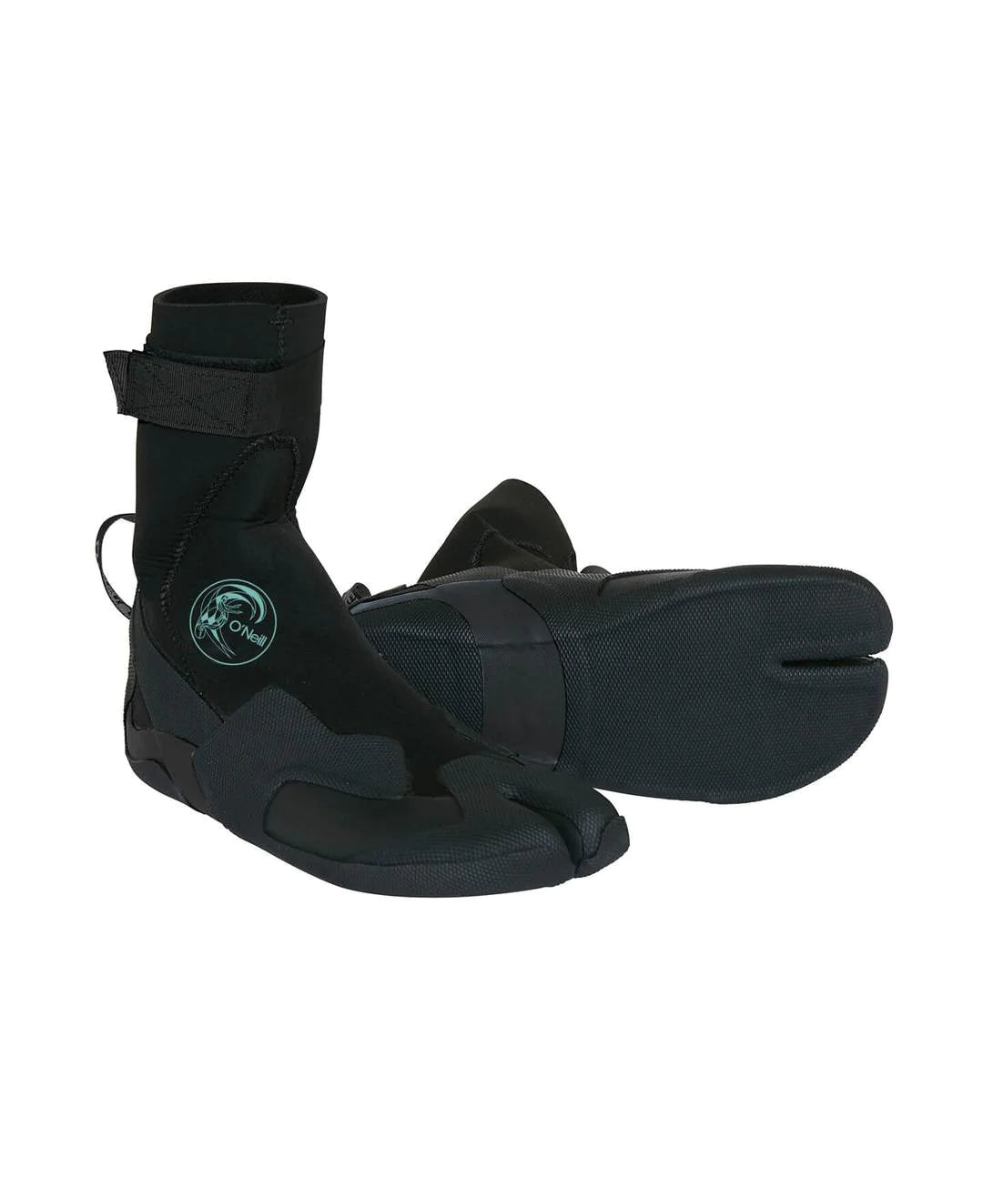 Womens Bahia 3mm Split Toe Wetsuit Boot - Black