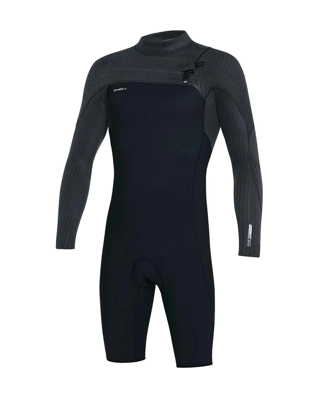 Hyperfreak 2mm Chest Zip Long Sleeve Springsuit Wetsuit - Gunmetal