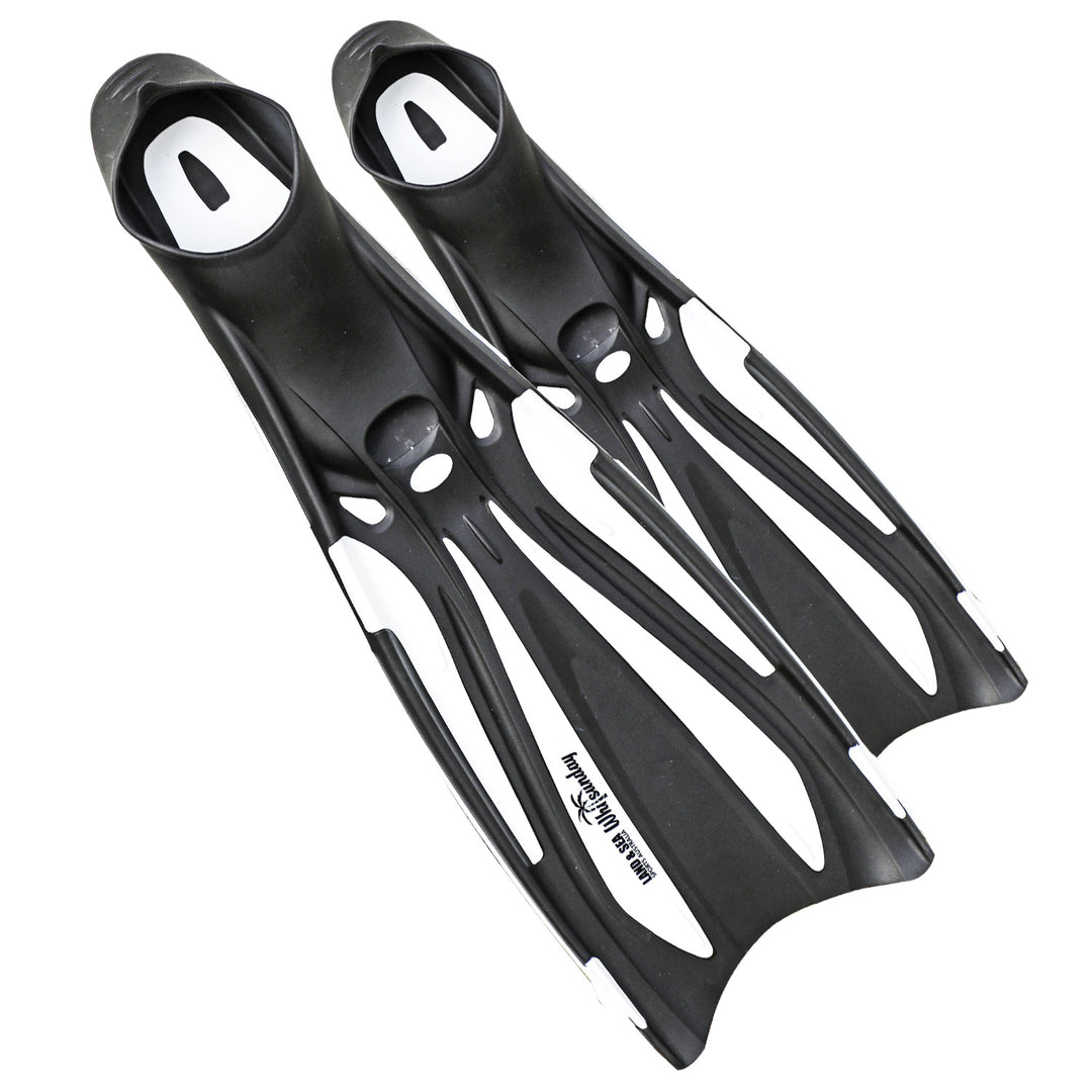 Sea Whitsunday Mask, Snorkel & Fins Set - White