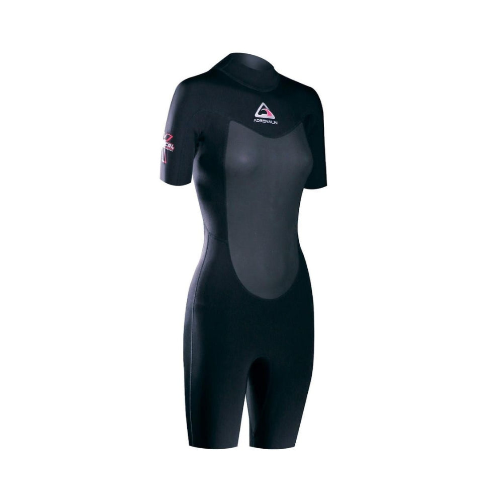 Womens Radical-X 2mm Short Sleeve Back Zip Springsuit Wetsuit