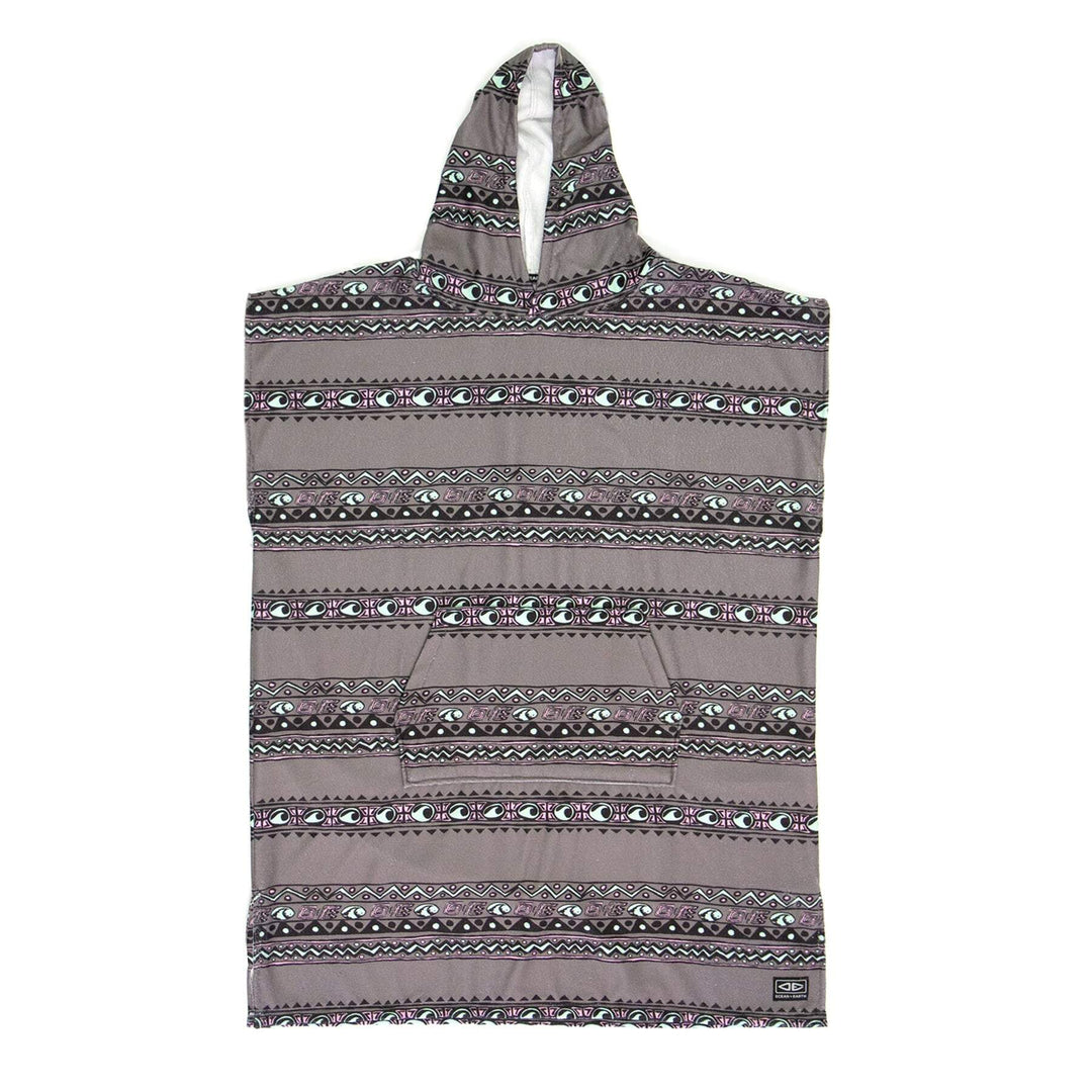 Youth Digital Hooded Poncho Kids Towel