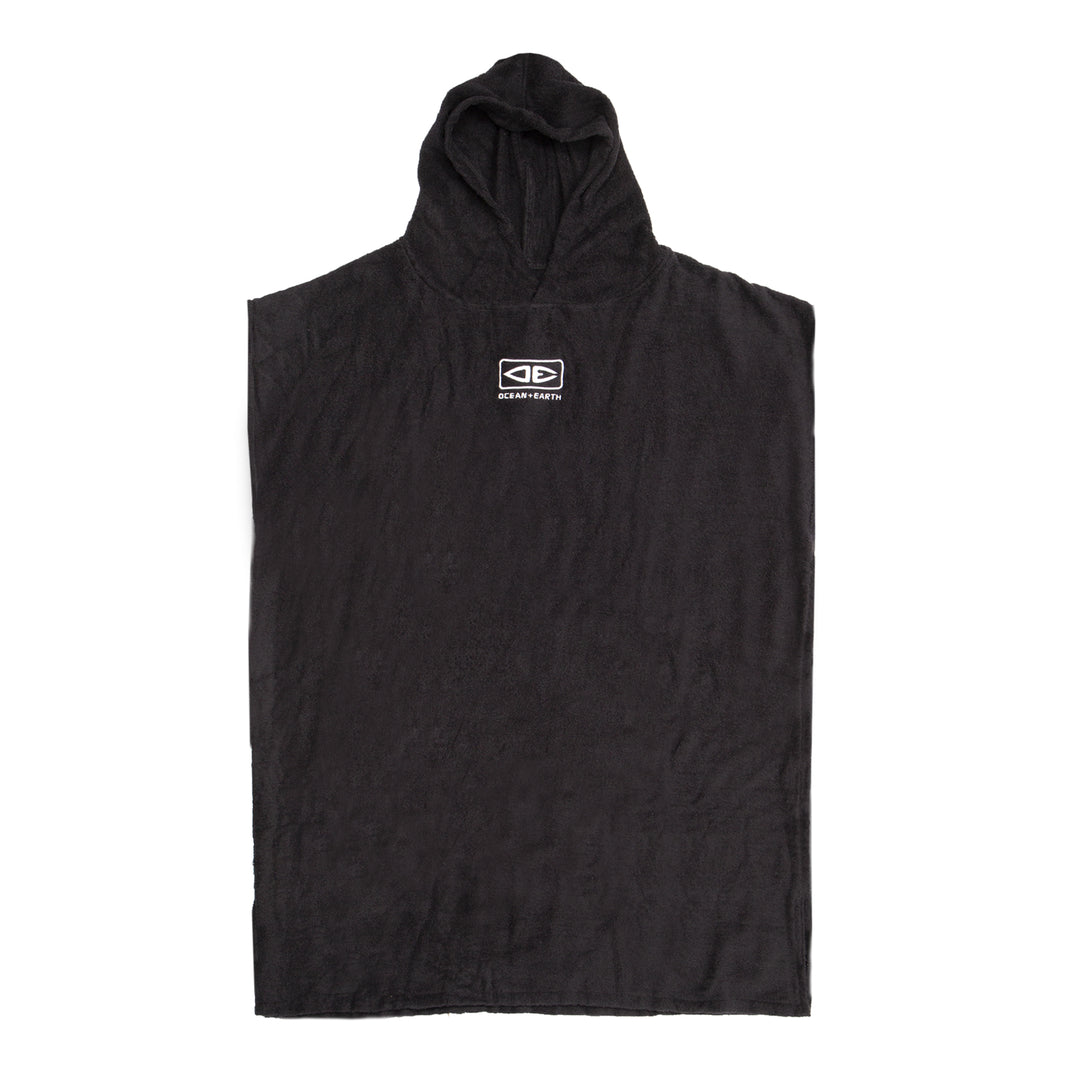 Mens Priority Lightweight Hood Poncho - Black