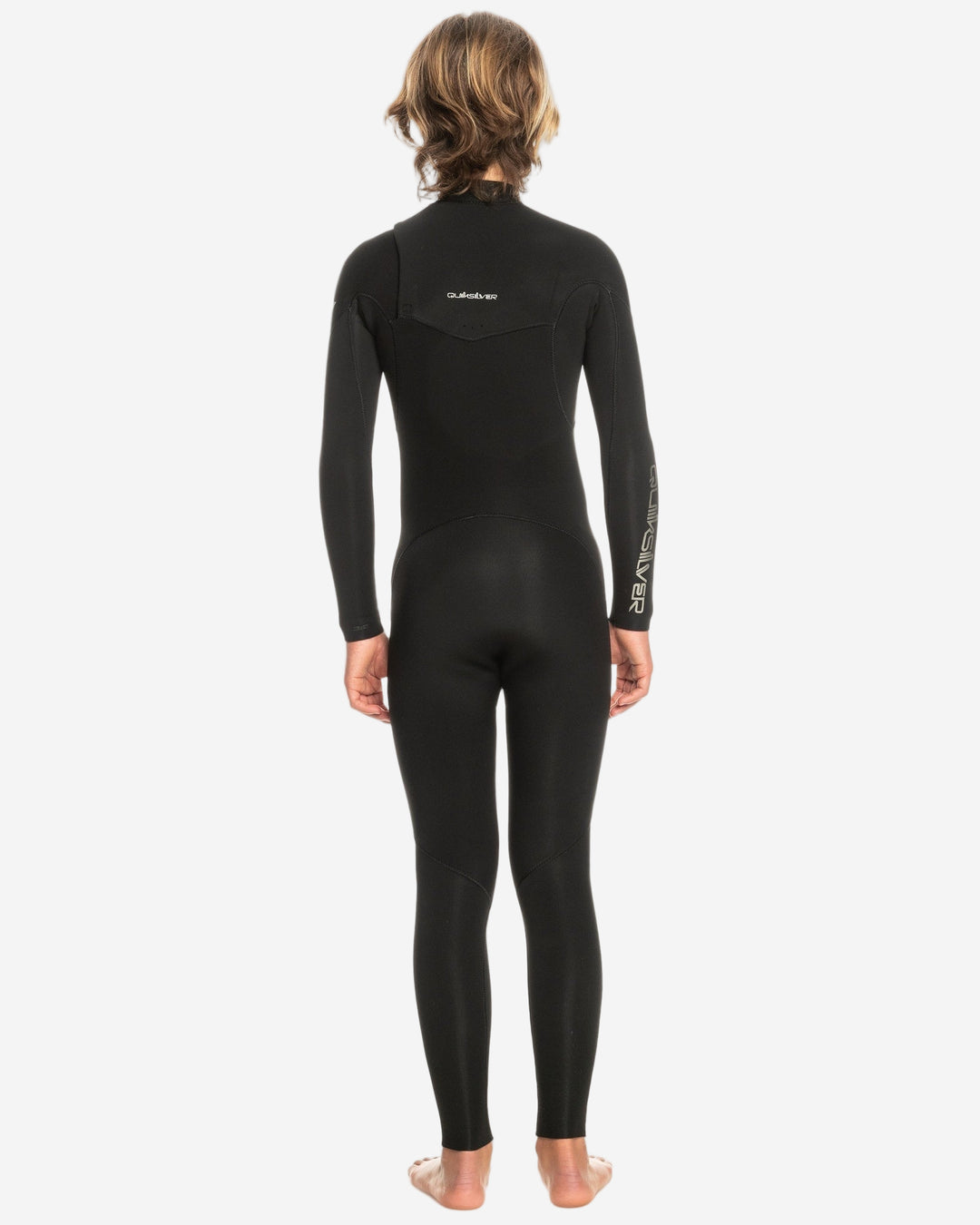 Boys Everyday Sessions 4/3 Chest Zip Kids Steamer Wetsuit