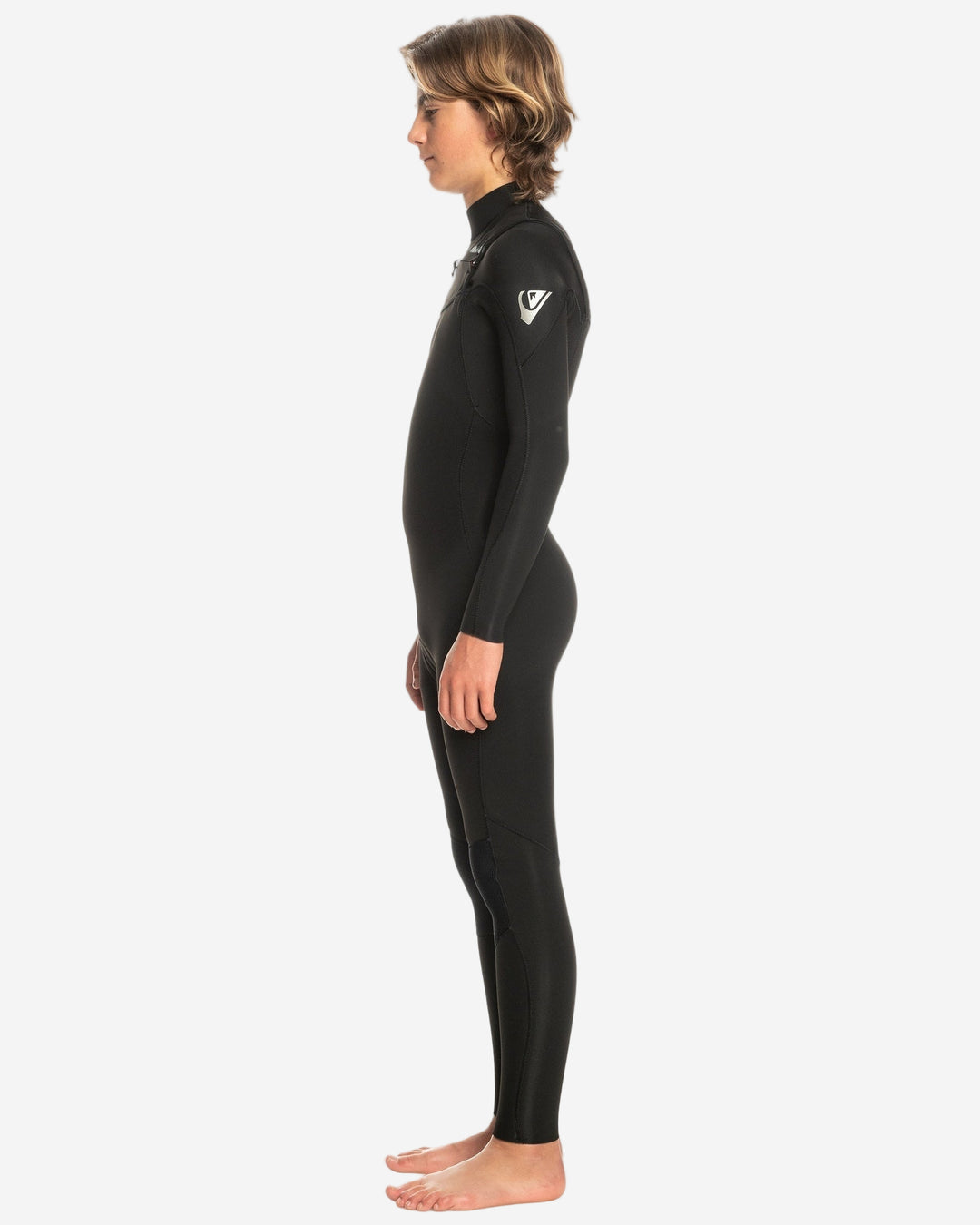 Boys Everyday Sessions 4/3 Chest Zip Kids Steamer Wetsuit