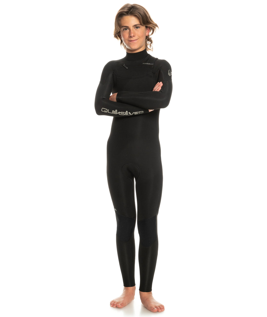 Boys Everyday Sessions 3/2 Chest Zip Steamer Wetsuit