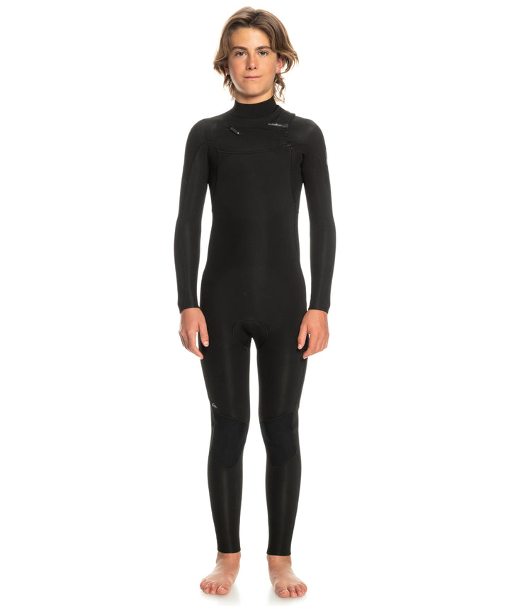 Boys Everyday Sessions 3/2 Chest Zip Steamer Wetsuit