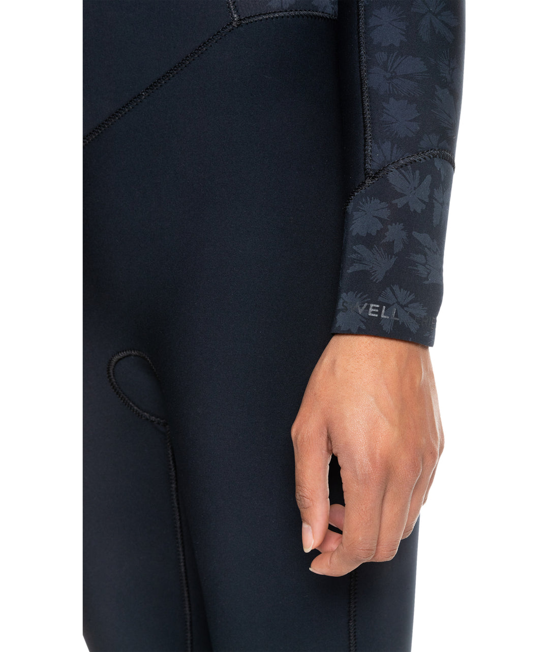Swell Series 4/3 Back Zip GBS Steamer Wetsuit - Black
