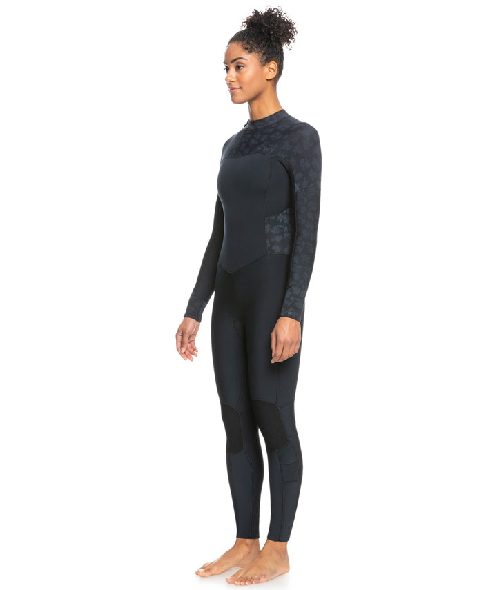 Swell Series 4/3 Back Zip GBS Steamer Wetsuit - Black