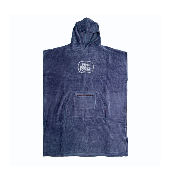 Long Reef Surf Co Poncho Hooded Towel - Navy