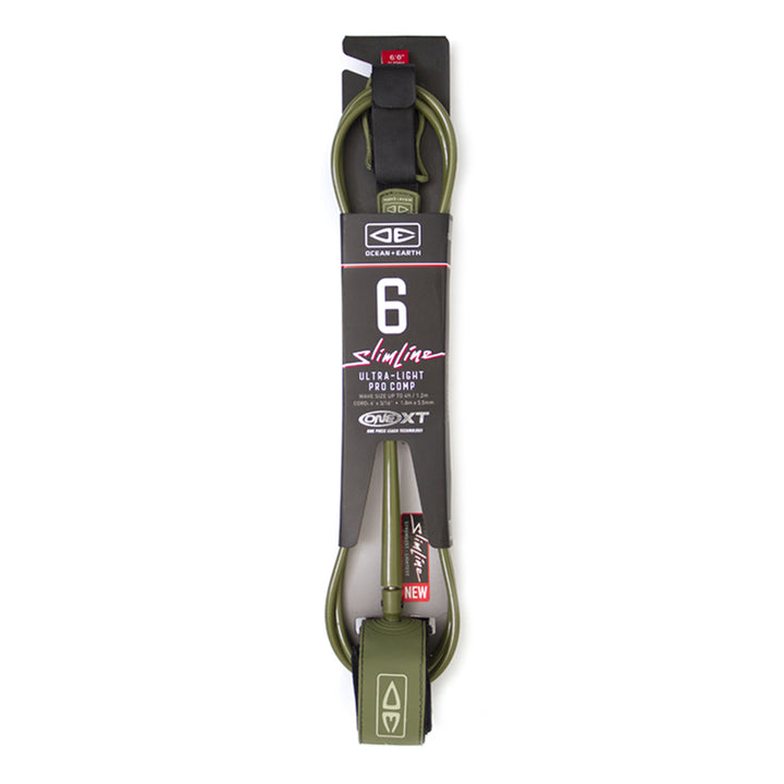 One XT Slimline Comp Leash - 6'0