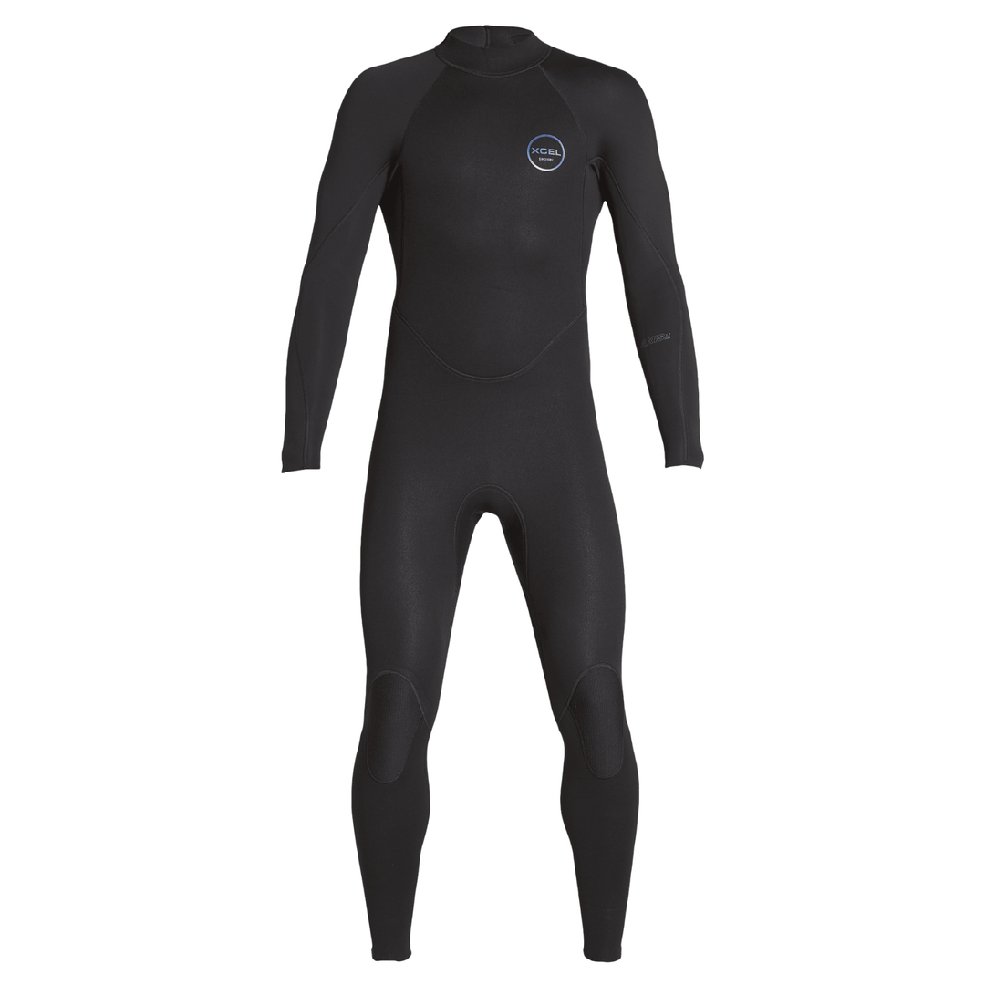 Axis 3/2 Long Sleeve Back Zip Steamer Wetsuit