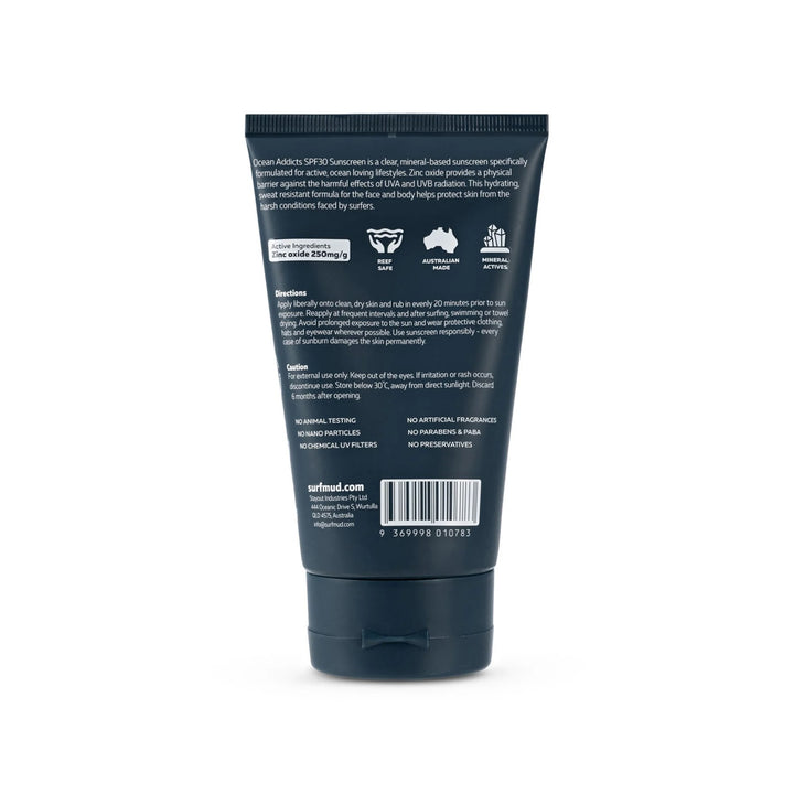 Ocean Addicts Sunscreen SPF30 Tube