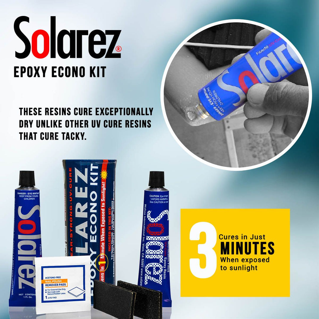 Epoxy Surfboard Repair Econo Travel Kit