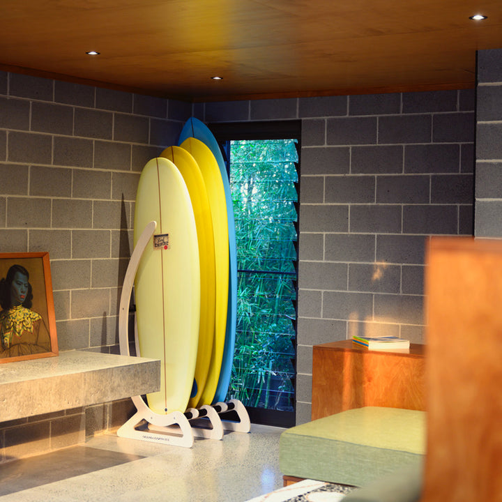 Timber Free Standing Surfboard Rack