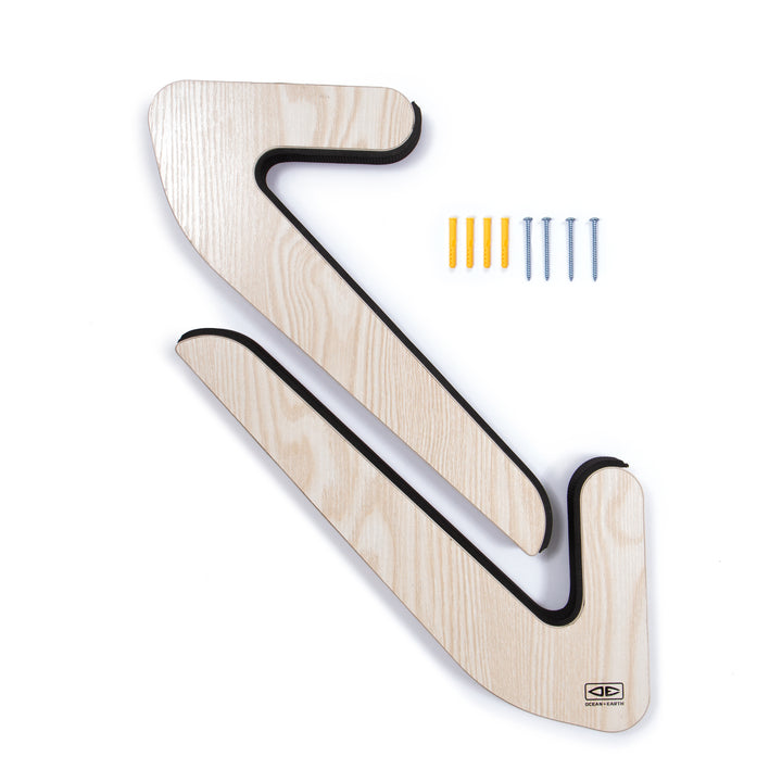 Timber Wall Display Rack