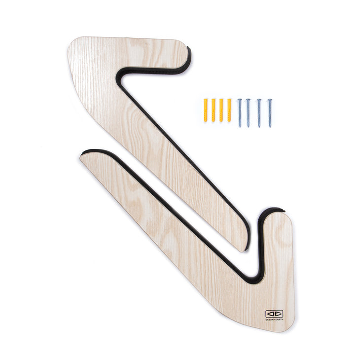 Longboard Surfboard Timber Wall Rack