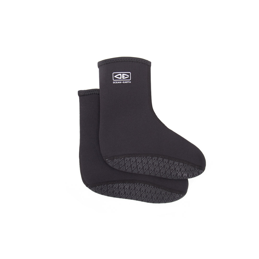 Neoprene Fin Socks 1mm - Black