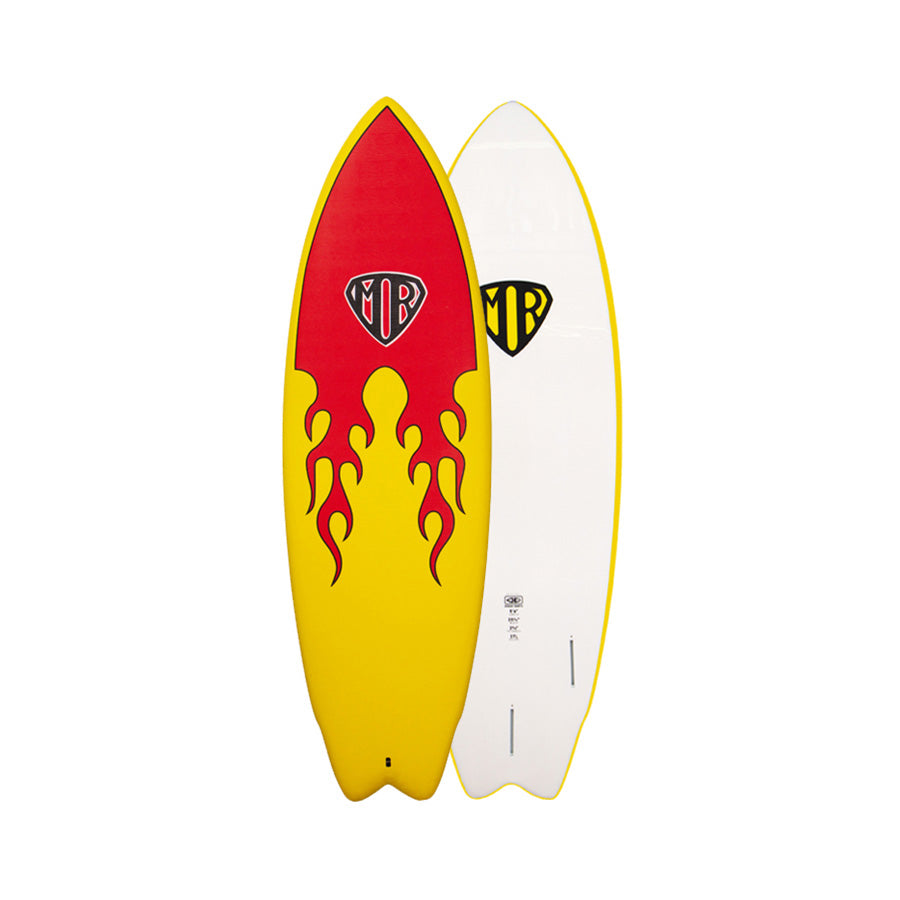 Mark Richards Super Twin Epoxy Softboard - 5'9