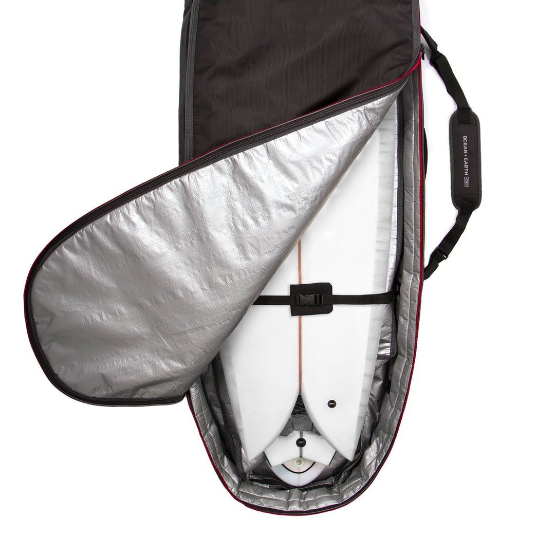 Triple Compact Fish Surfboard Cover