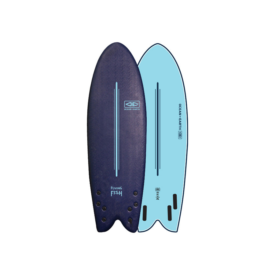 Ocean & Earth Flying Fish Ezi Rider Quad 5'8