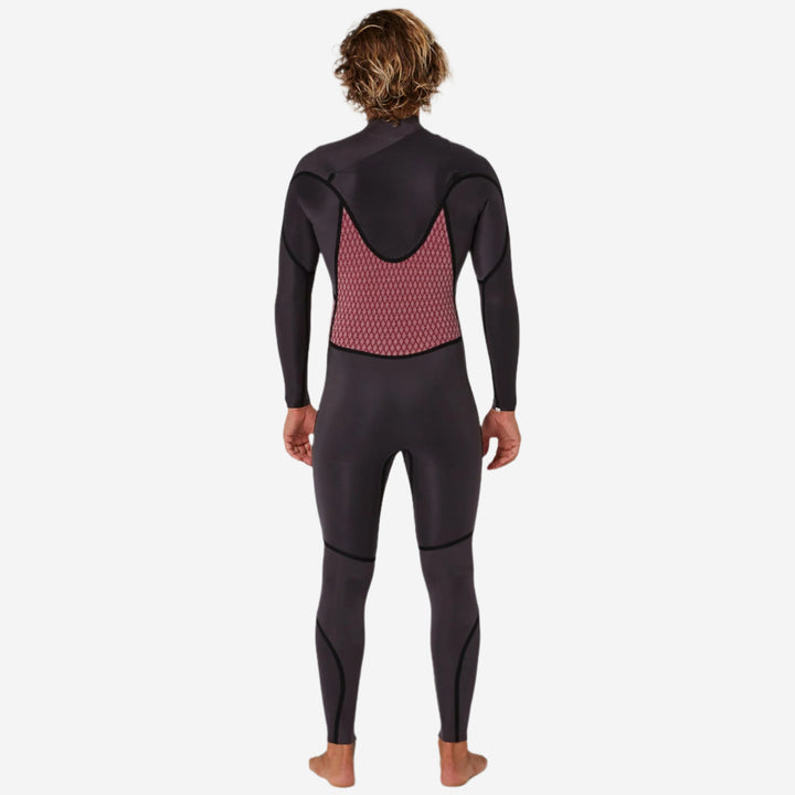 Double Black 4/3 Chest Zip Steamer Wetsuit