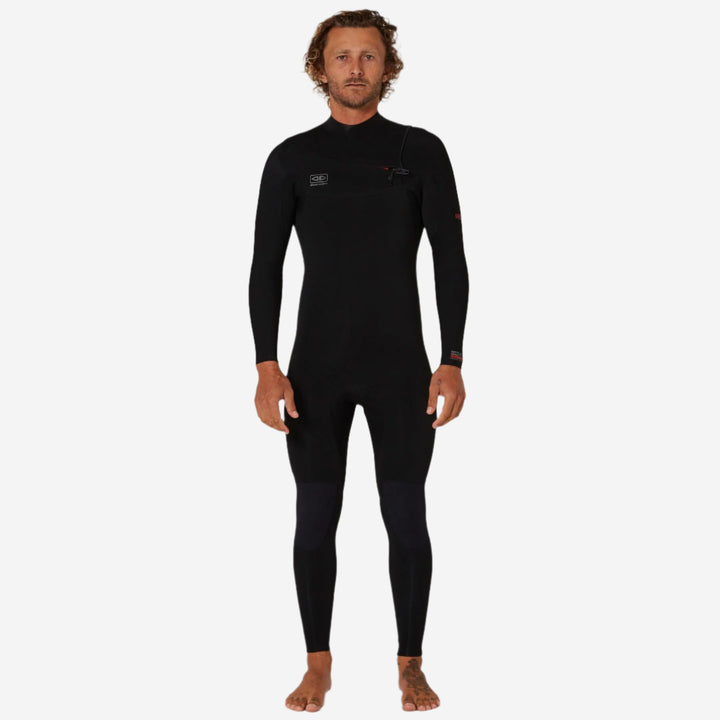 Double Black 4/3 Chest Zip Steamer Wetsuit