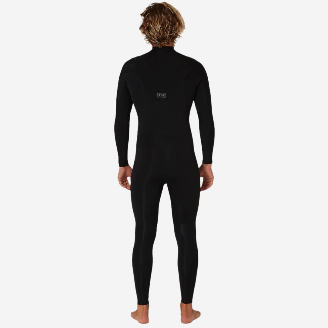 Double Black 4/3 Chest Zip Steamer Wetsuit