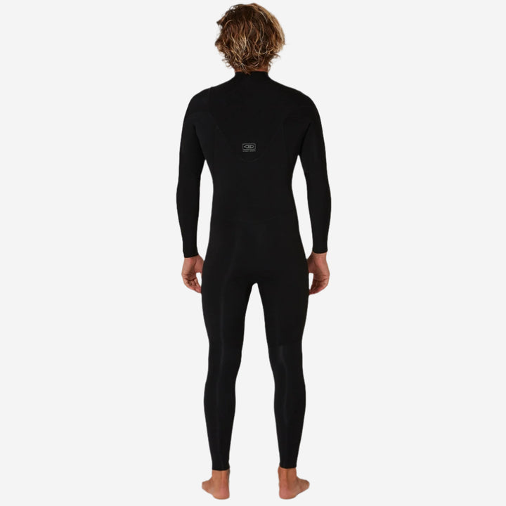 Double Black 4/3 Chest Zip Steamer Wetsuit