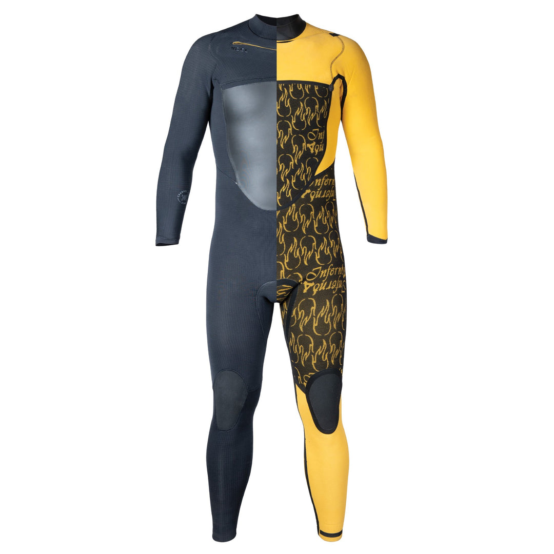 Drylock 4/3 Chest Zip Steamer Wetsuit