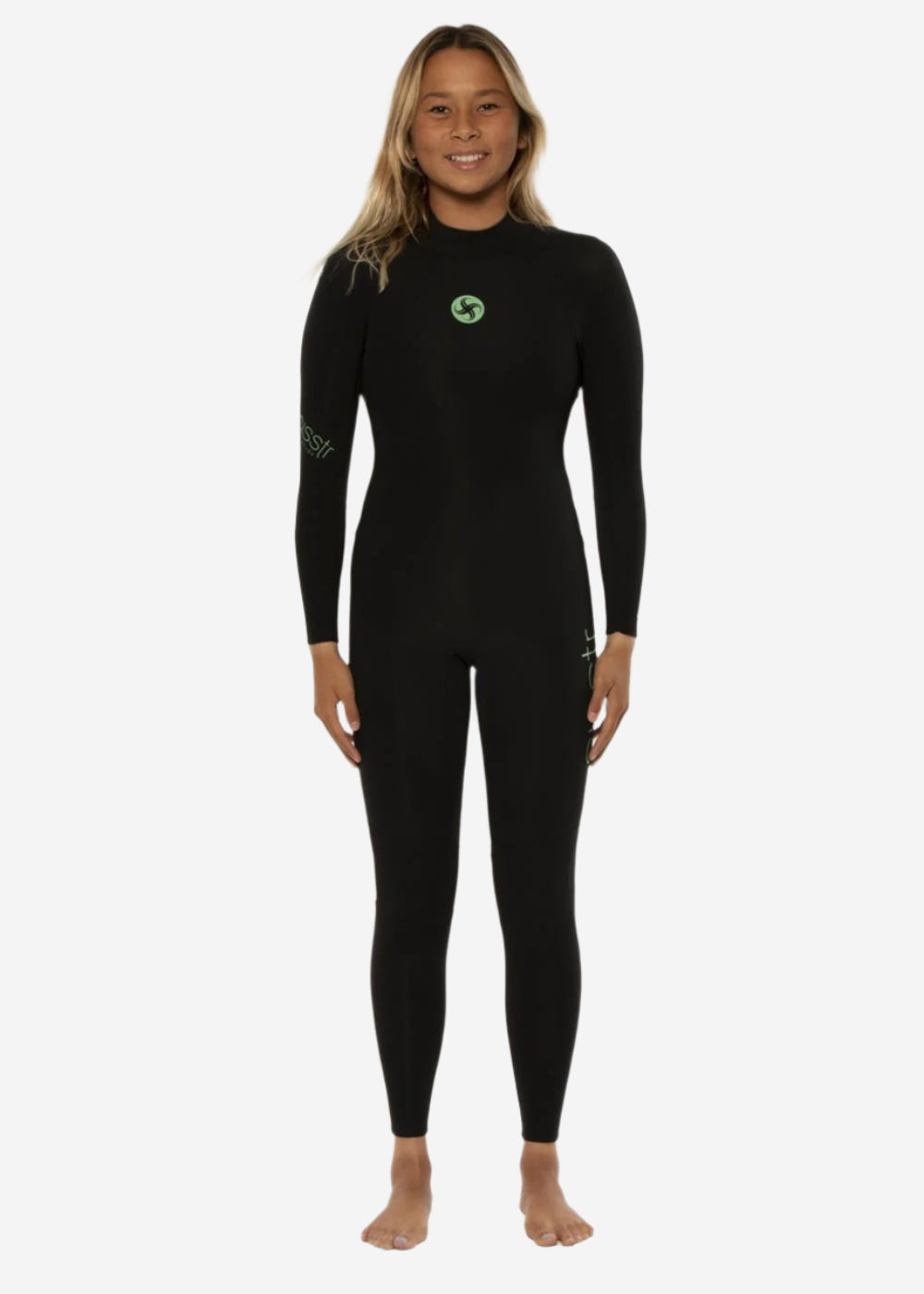 Youth Summer Seas 3/2 Back Zip Sealed Kids Steamer Wetsuit