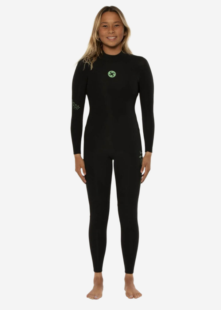 Youth Summer Seas 3/2 Back Zip Sealed Kids Steamer Wetsuit