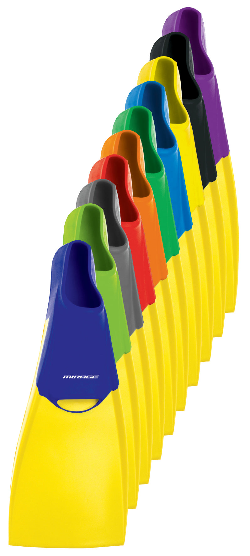 Delux Rubber Swim Fins