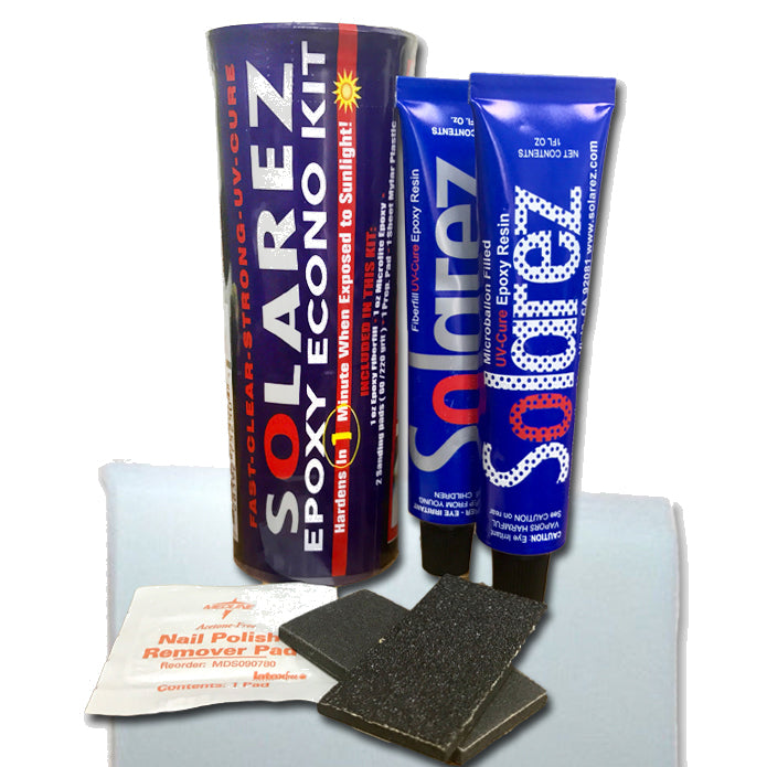 Epoxy Surfboard Repair Econo Travel Kit