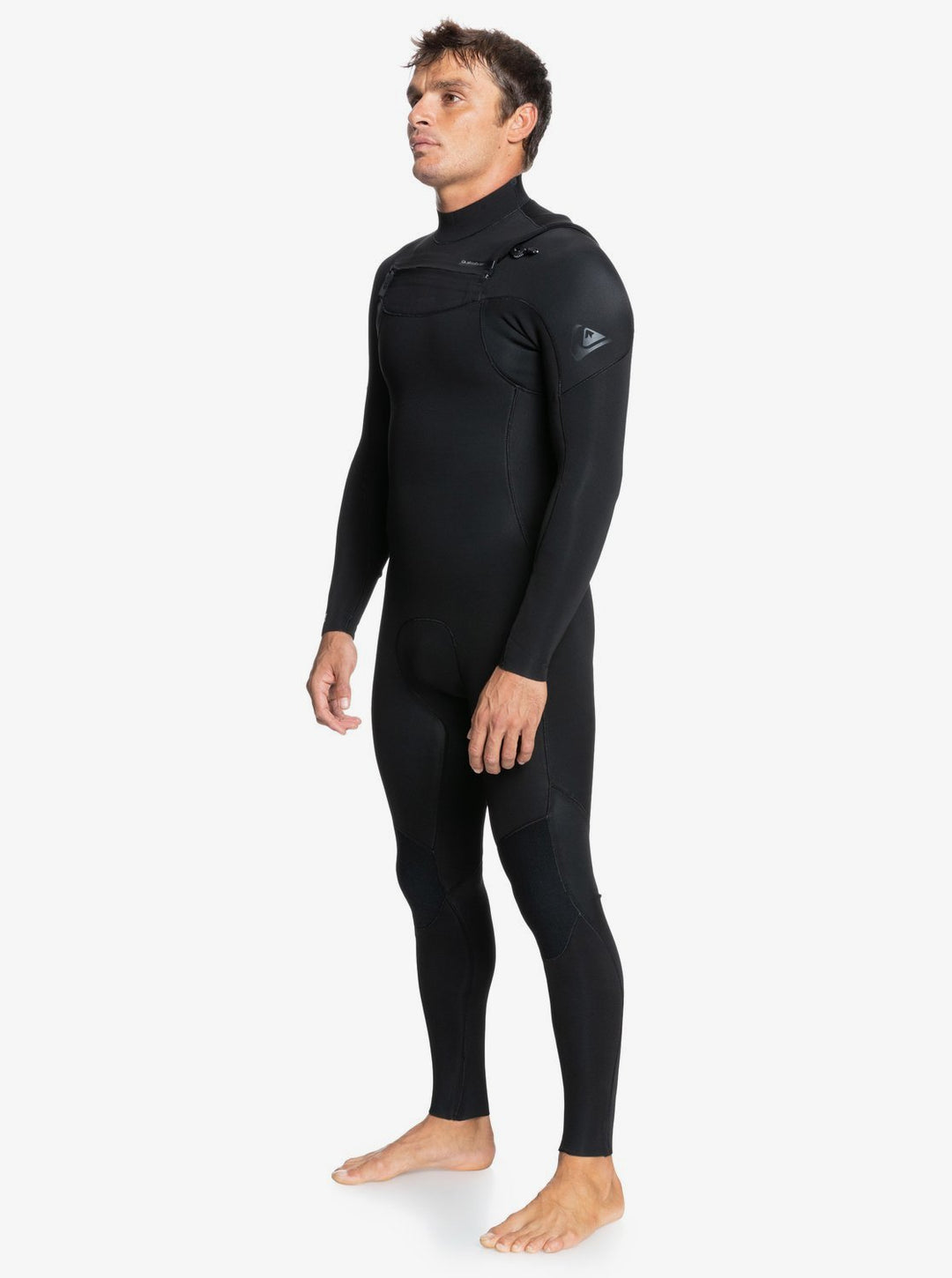 Everyday Sessions 4/3 Chest Zip Steamer Wetsuit (2022) - Black