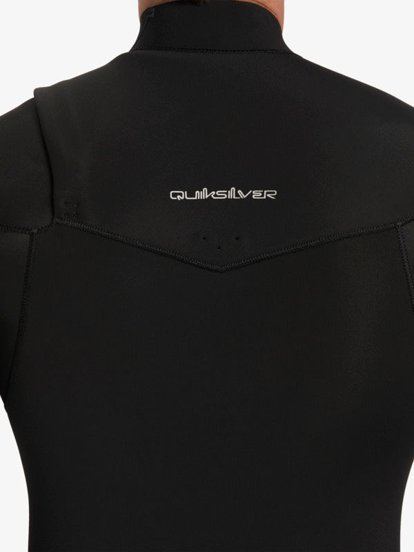 Everyday Sessions 4/3 Chest Zip Steamer Wetsuit - Black