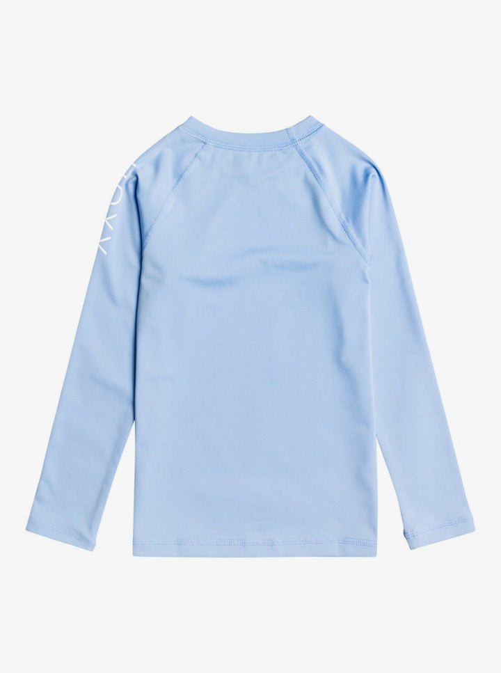 Beach Classics Long Sleeve Kids Rash Vest - Light Blue