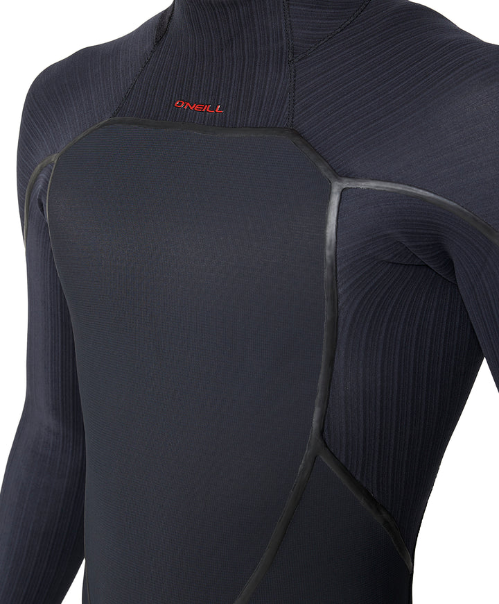 HyperFire X 3/2 Back Zip Steamer Wetsuit - Black