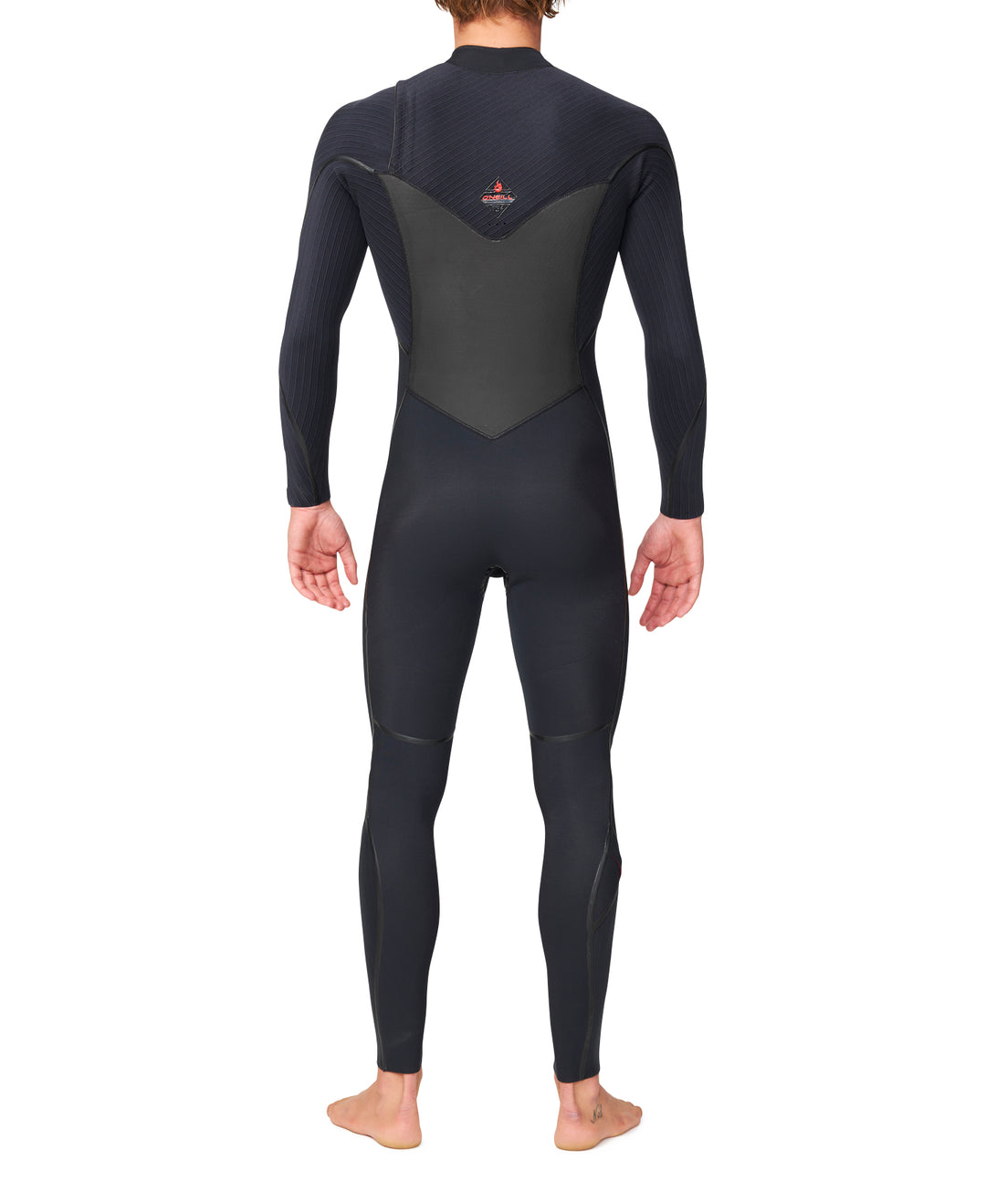 HyperFire X 4/3 Chest Zip Steamer Wetsuit - Black