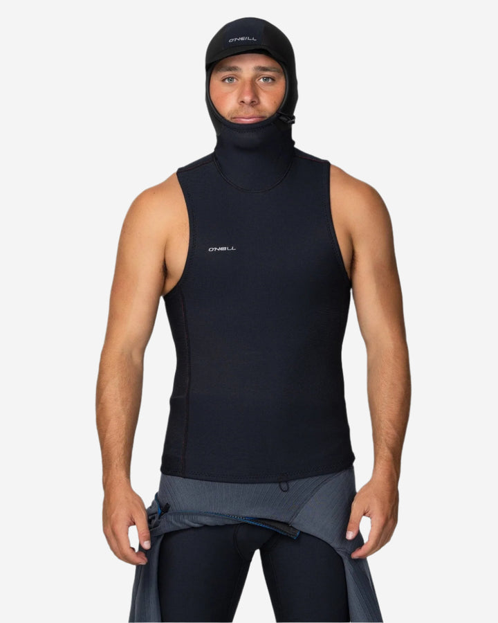 HyperFire 1mm Hooded Wetsuit Vest with 3mm GBS Hood