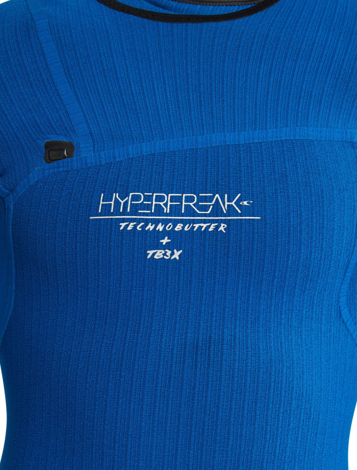 Hyperfreak 3/2+ Chest Zip Steamer Wetsuit - Black