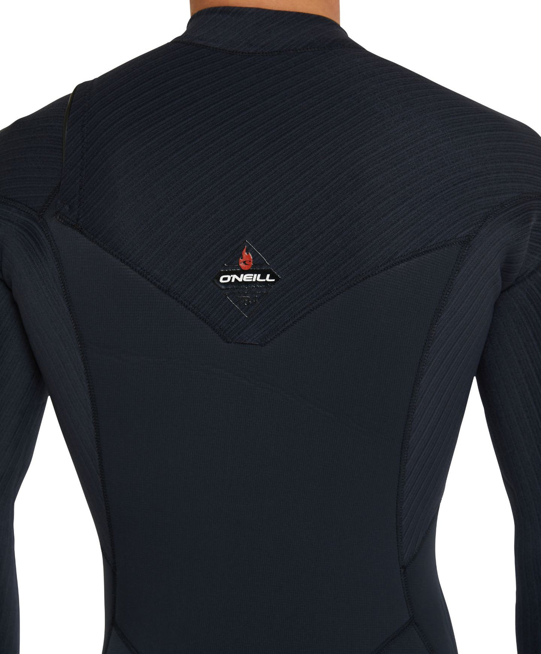 HyperFire 3/2 Chest Zip Steamer Wetsuit - Black