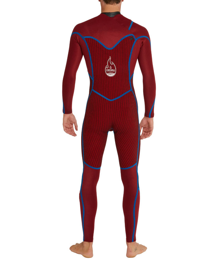 HyperFire 3/2 Chest Zip Steamer Wetsuit - Black