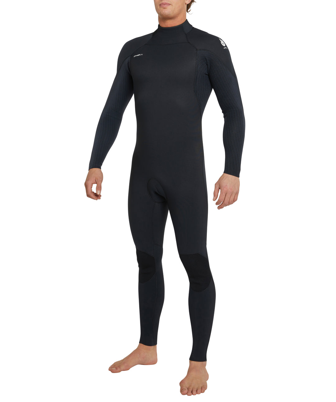HyperFire 4/3 Back Zip Steamer Wetsuit - Black