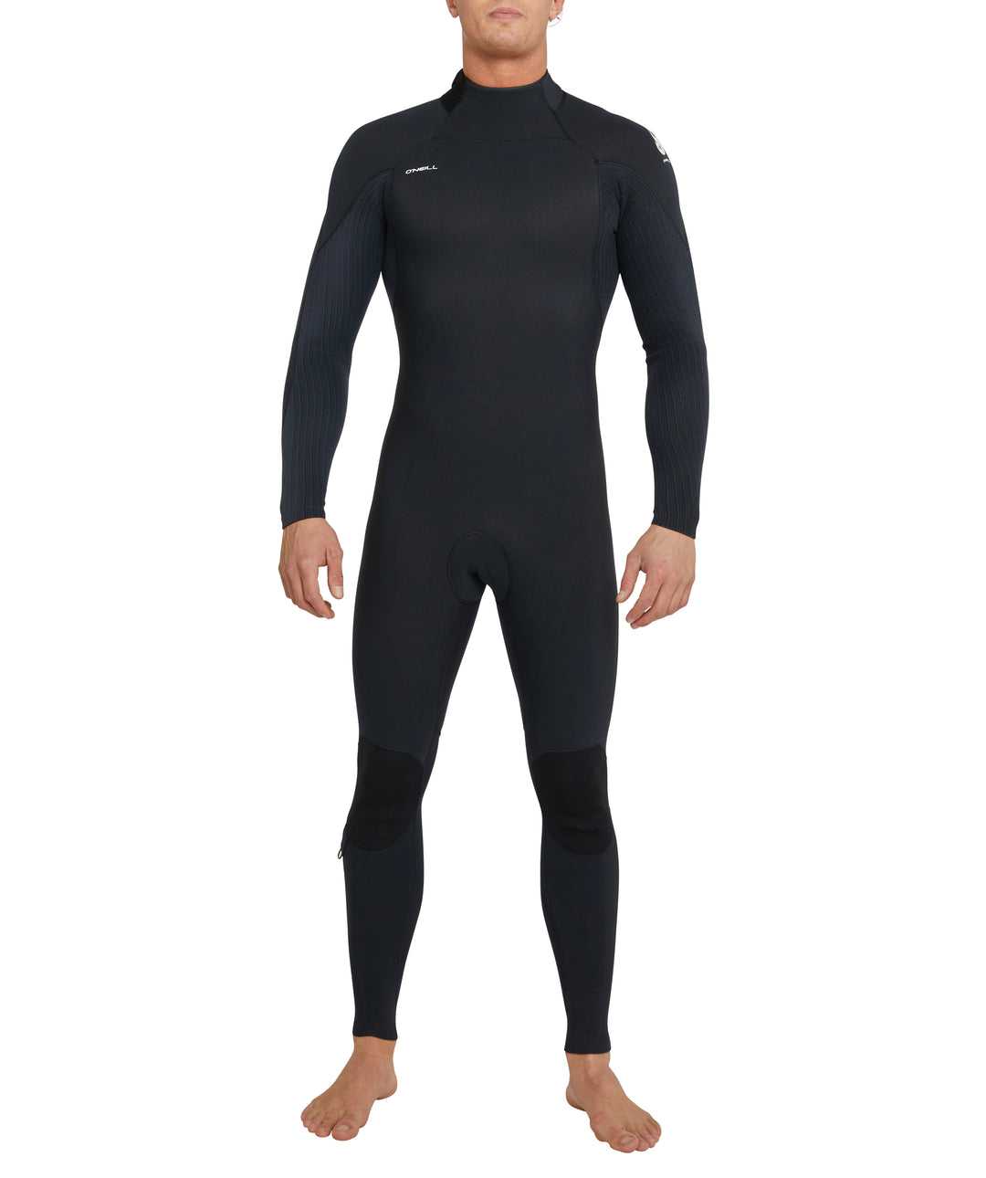 HyperFire 4/3 Back Zip Steamer Wetsuit - Black